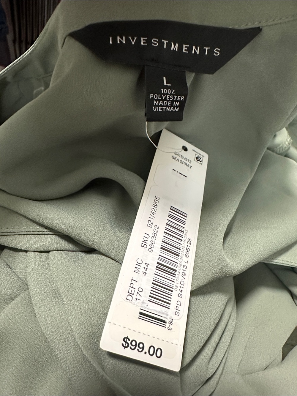 🍊 NWT Investments Wrap Style Dress - Picture 4 of 4